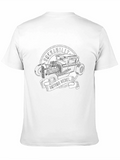 Rockabilly Hotrod Rebel Black T-Shirt