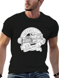 Rockabilly Hotrod Rebel Black T-Shirt