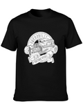 Rockabilly Hotrod Rebel Black T-Shirt