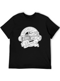 Rockabilly Hotrod Rebel Black T-Shirt