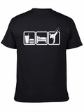 Eat Sleep Karate T-Shirt - Black Martial Arts Tee