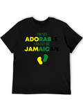 Adorable Jamaican Baby Footprint T-Shirt