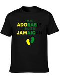Adorable Jamaican Baby Footprint T-Shirt