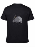 Silver Fox Rabbits Black T-Shirt