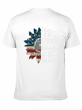 Patriotic Sunflower Graphic Tee