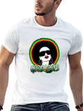 Rasta Afro Good Vibes T-Shirt
